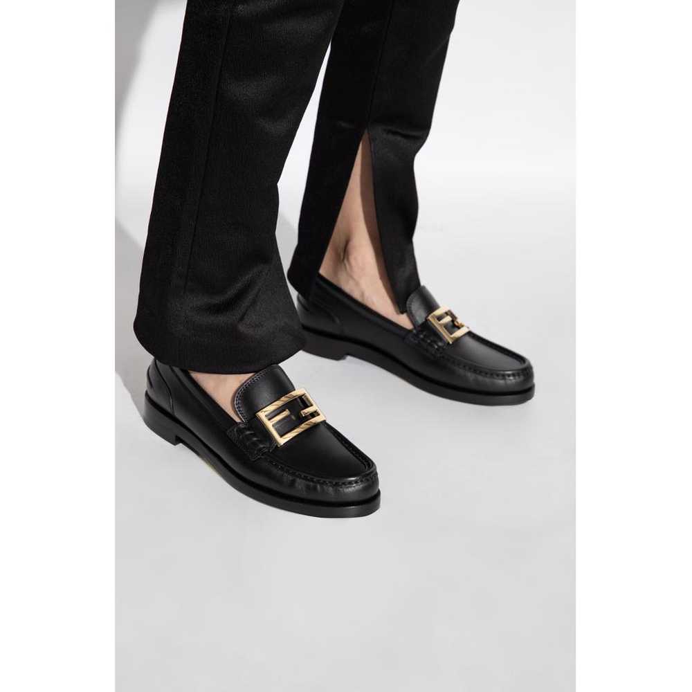 Fendi Leather flats - image 4