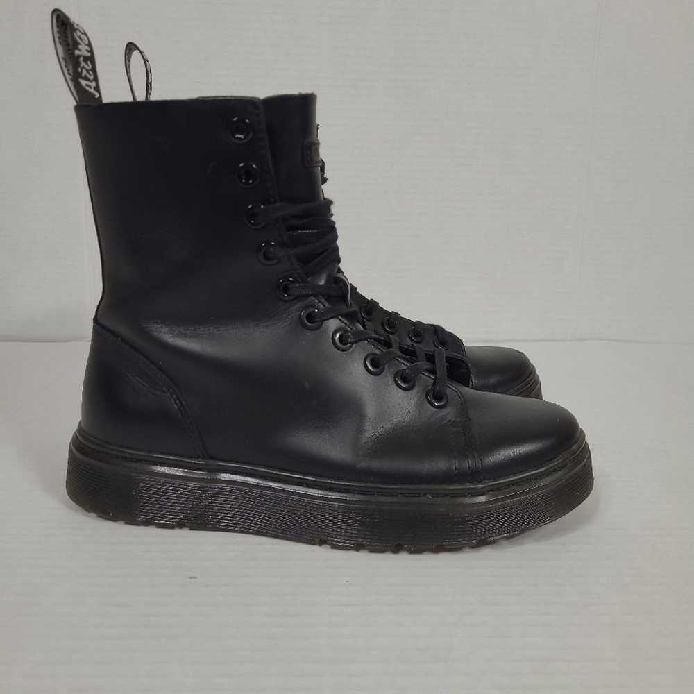 Dr Martens Zaniel Boots Black Zipper Closure Wome… - image 2