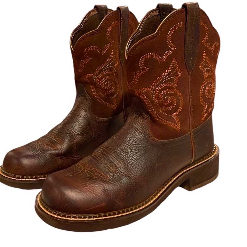 ARIAT Fatbaby Heritage Tess Women's Leather Pull … - image 3