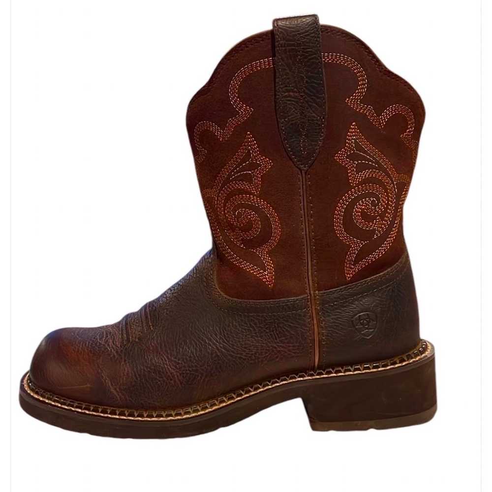 ARIAT Fatbaby Heritage Tess Women's Leather Pull … - image 6