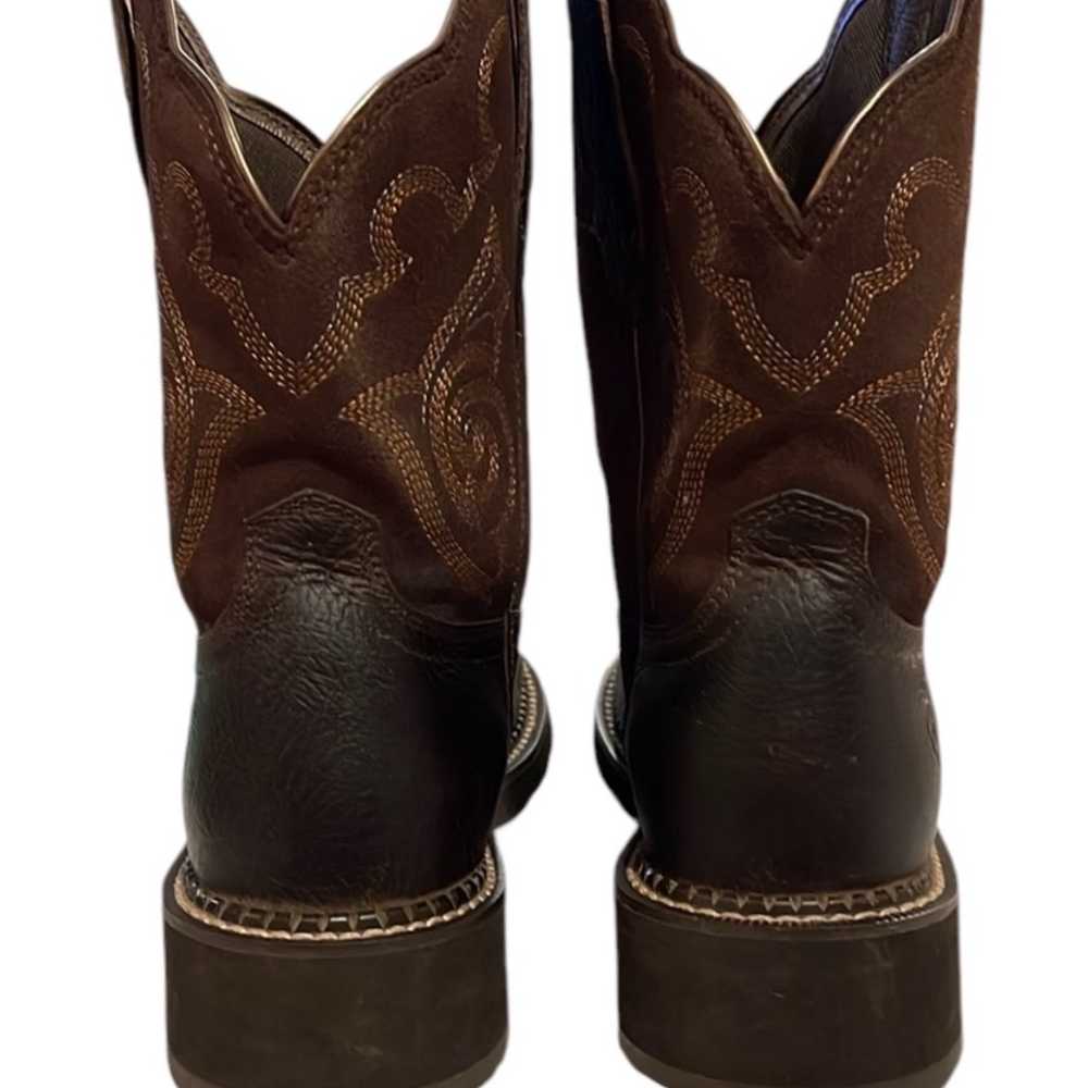 ARIAT Fatbaby Heritage Tess Women's Leather Pull … - image 7