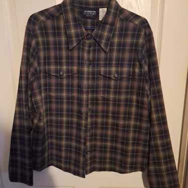 Vintage Lizsport petite flannel - image 1