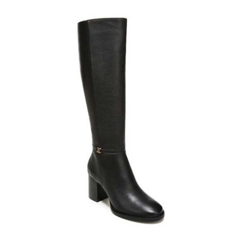 Sam Edelman Elsy Knee High Boots Womens Black Lea… - image 1