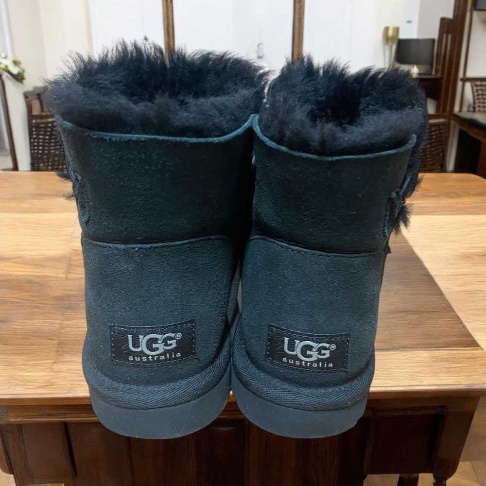 UGG Australia Mini Bailey Button Sheepskin Boots - image 3