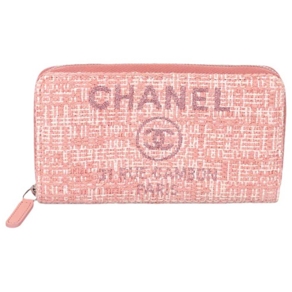 Chanel Timeless/Classique tweed wallet - image 1