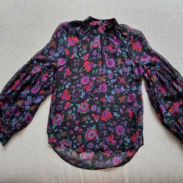 Veronica Beard Floral blouse