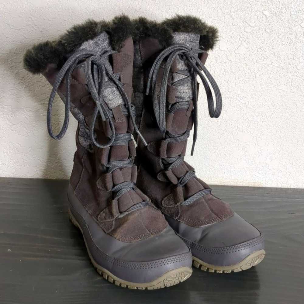 The North Face Nuptse Purna Fur lined boots Women… - image 1