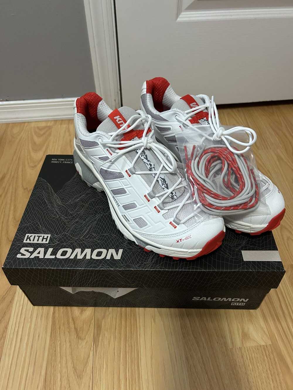 Kith × Salomon KITH x Salomon XT-4K Bright White … - image 7