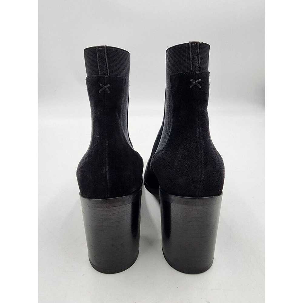 Rag & Bone BRYNN Black Suede Pointed Toe Block He… - image 6