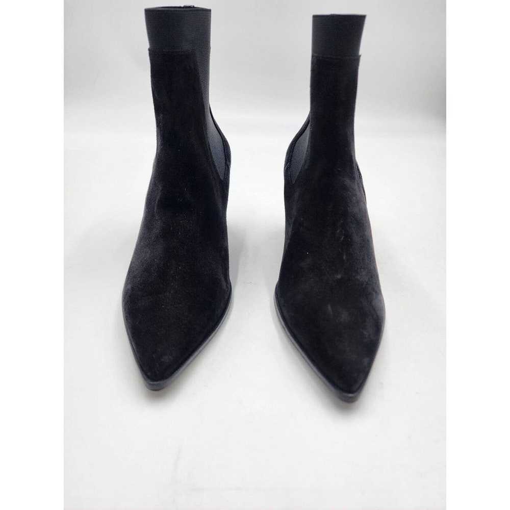 Rag & Bone BRYNN Black Suede Pointed Toe Block He… - image 7