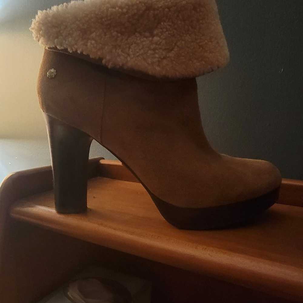 UGG Dandylion Cuff Sherpa Booties - image 1