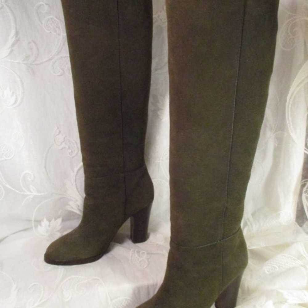 Pour La Victoire tall suede boots - image 3