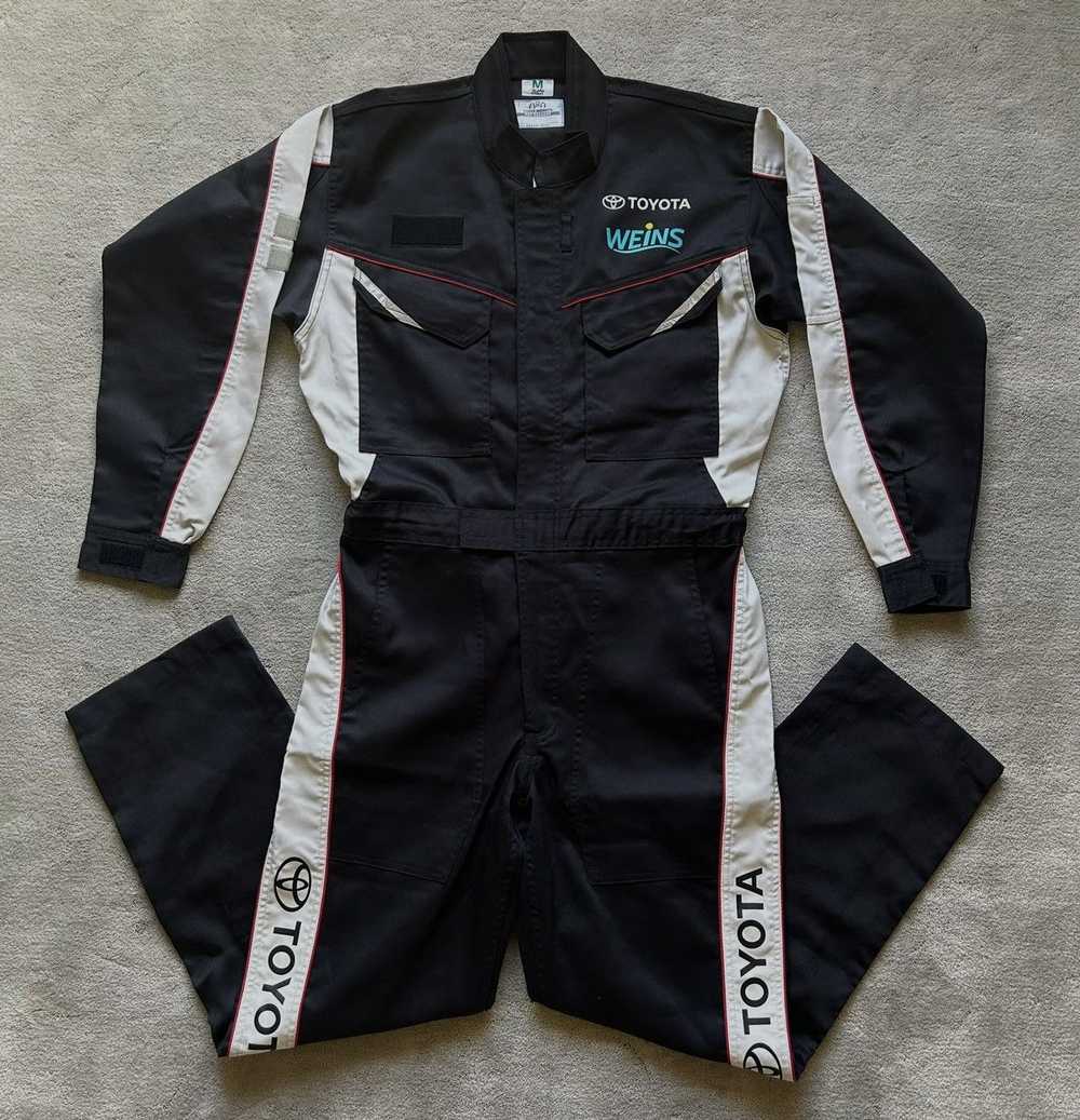 Japanese Brand × Overalls × Racing Three Monkeys … - image 1