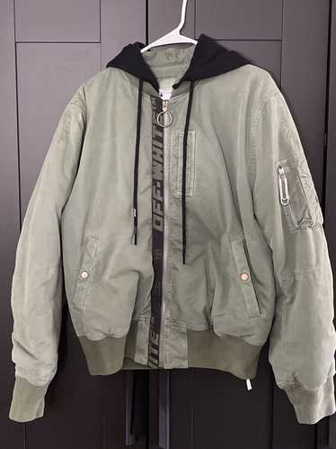 Off-White Off White Arrow Vintage Bomber Jacket - image 1