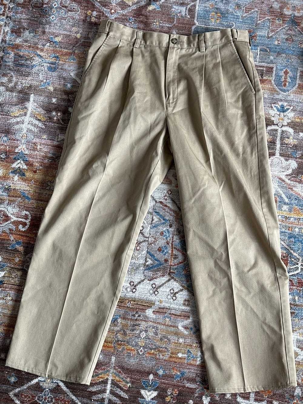 L.L. Bean L. L. Bean tan khaki chinos - image 1