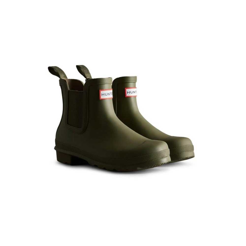 HUNTER Chelsea Boots - Olive - image 2