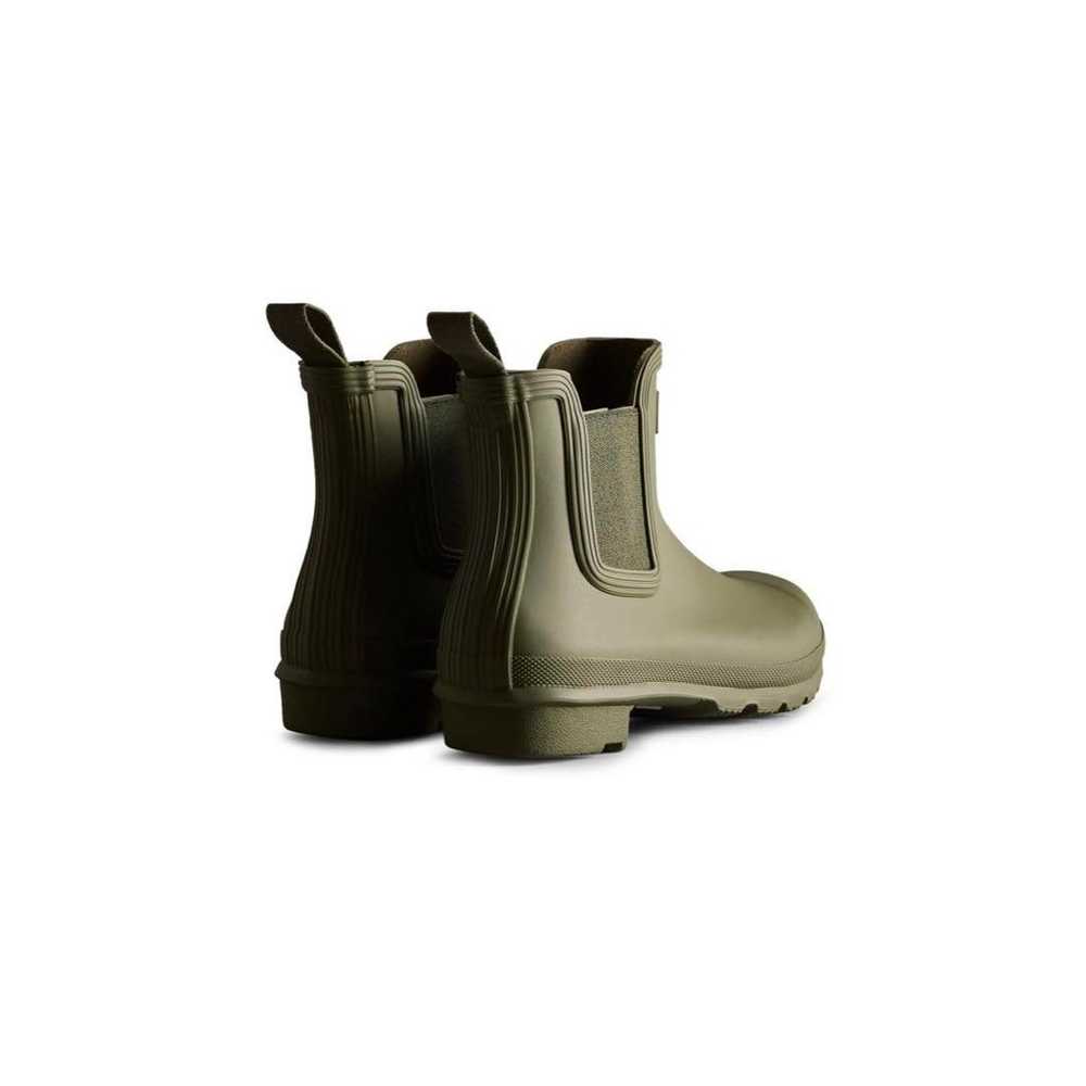 HUNTER Chelsea Boots - Olive - image 3