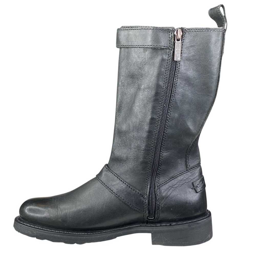 Harley Davidson Women's Dulcie Grey Black Leather… - image 2