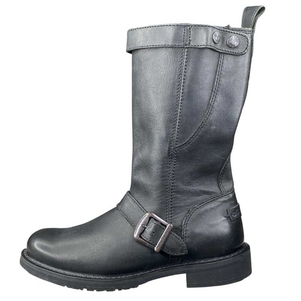 Harley Davidson Women's Dulcie Grey Black Leather… - image 3