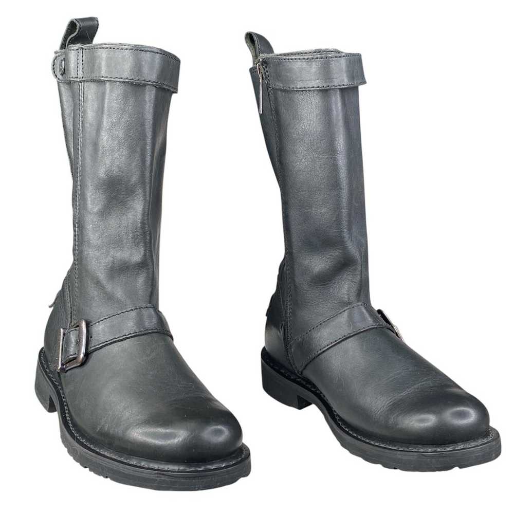 Harley Davidson Women's Dulcie Grey Black Leather… - image 5