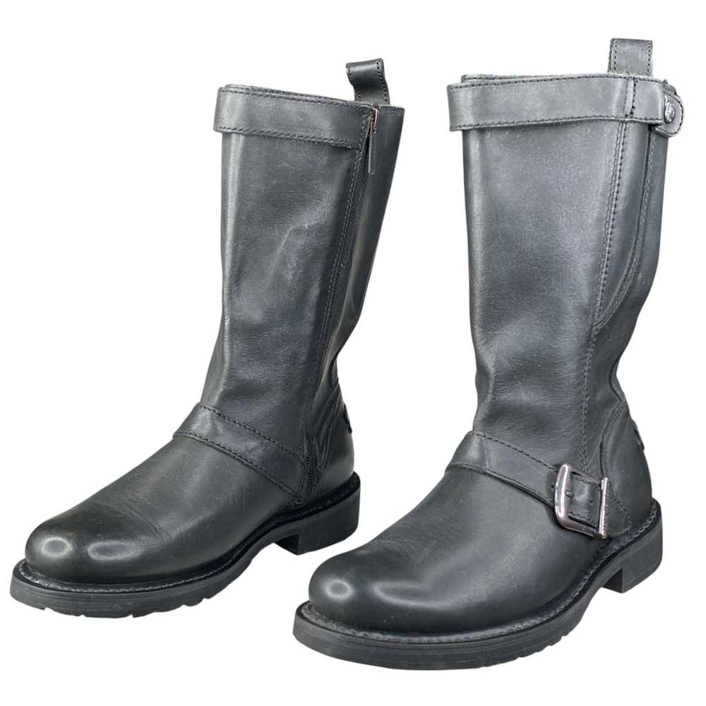 Harley Davidson Women's Dulcie Grey Black Leather… - image 6