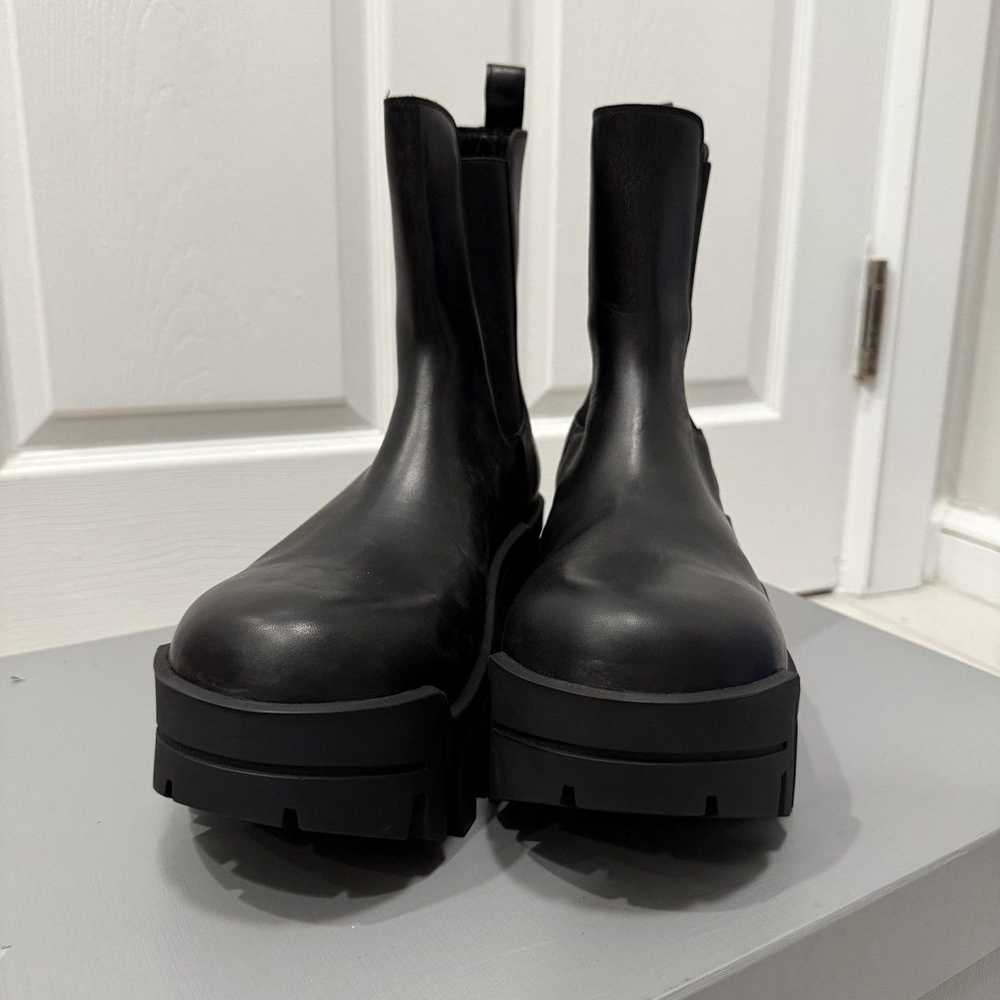 Balenciaga BALENCIAGA Bulldozer Men's Black Leath… - image 5