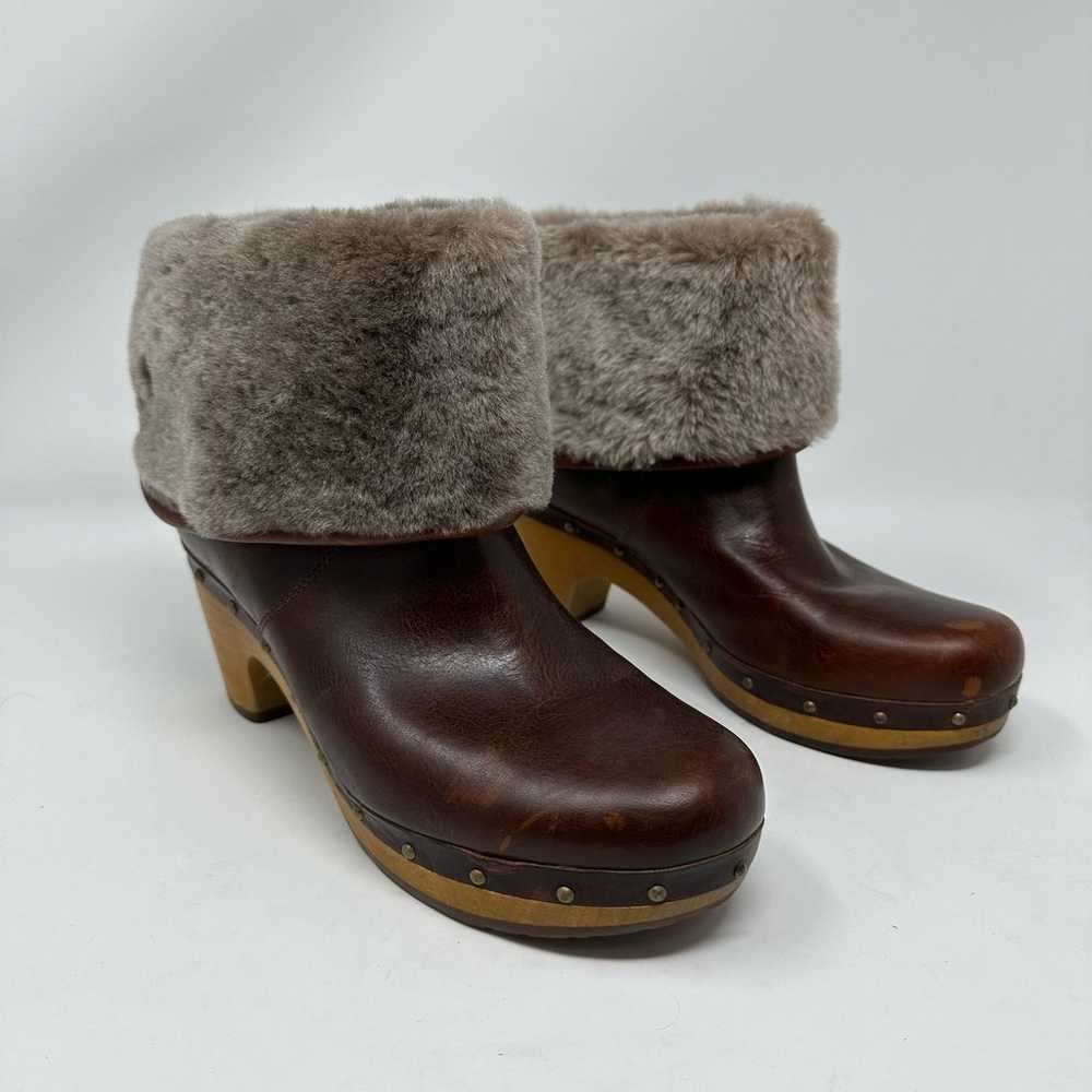 UGG Australia Lynnea II Leather Clog Boots - image 2