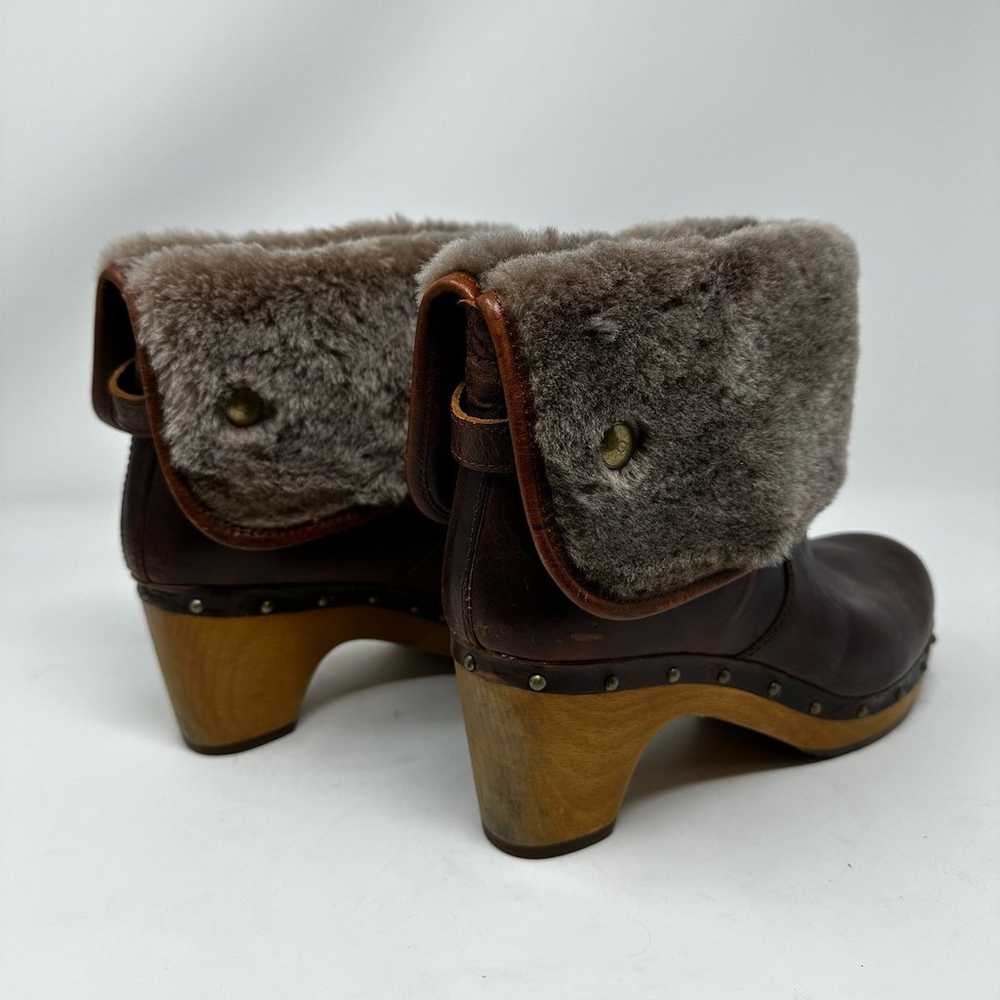 UGG Australia Lynnea II Leather Clog Boots - image 4