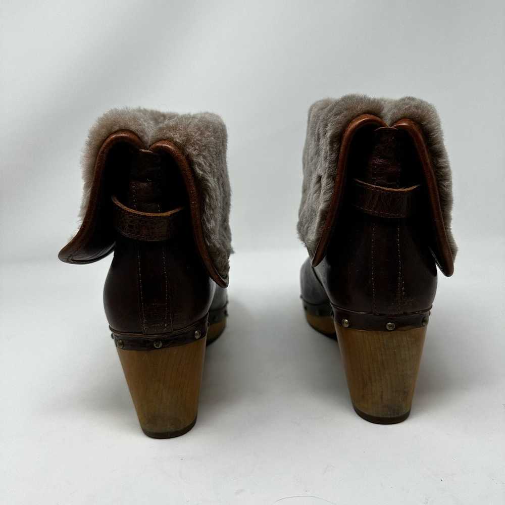 UGG Australia Lynnea II Leather Clog Boots - image 5