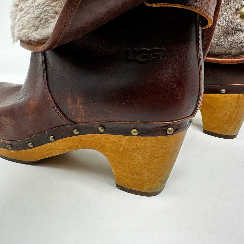 UGG Australia Lynnea II Leather Clog Boots - image 6