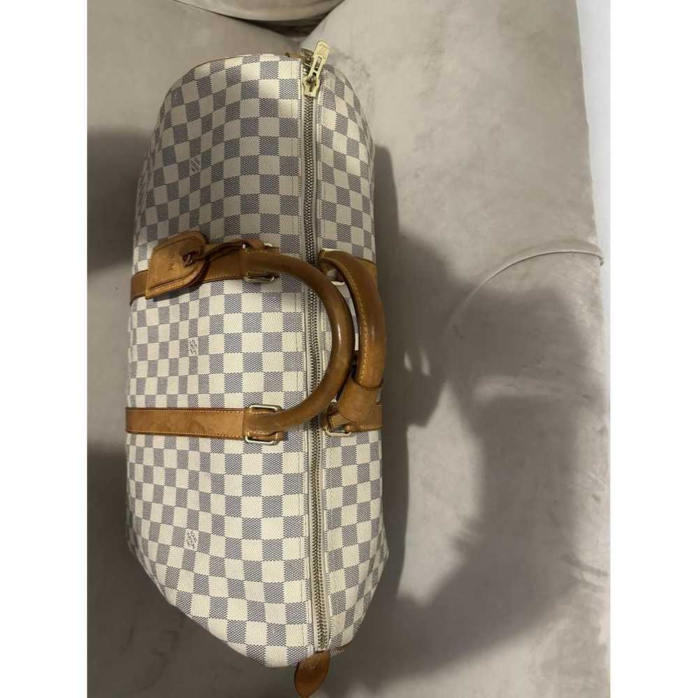 Louis Vuitton Keepall cloth travel bag - image 2