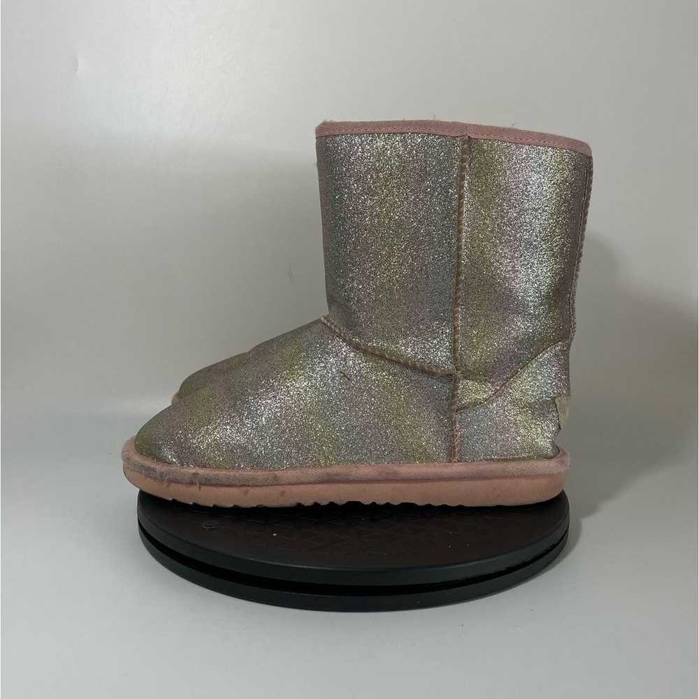 Ugg UGG Classic II Short Glitter Boots Girls Size… - image 1