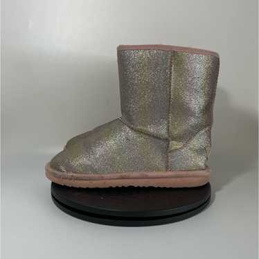 Ugg UGG Classic II Short Glitter Boots Girls Size… - image 1