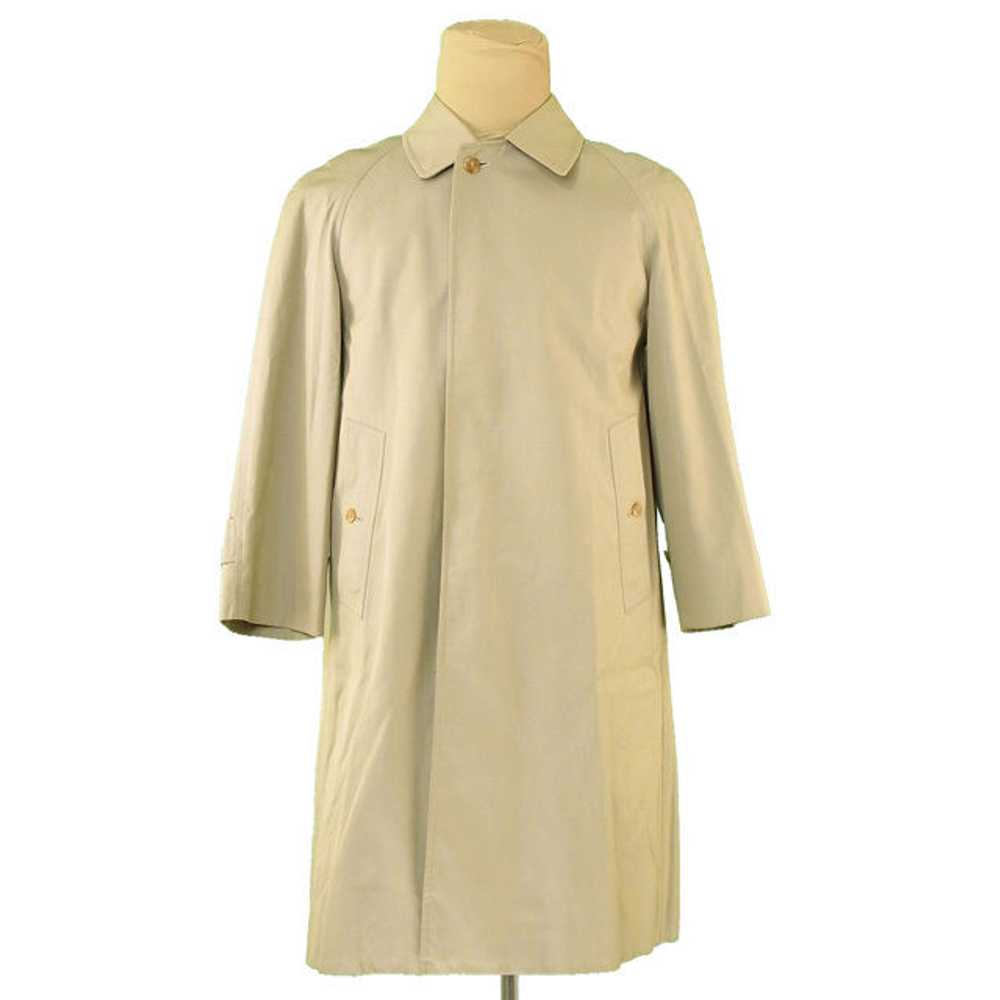 Burberry Coat Long Single Stainless Steel Collar … - image 1