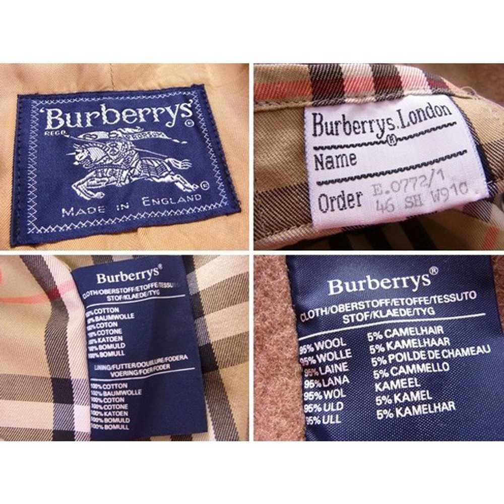 Burberry Coat Single Long Liner Stainless Steel C… - image 6