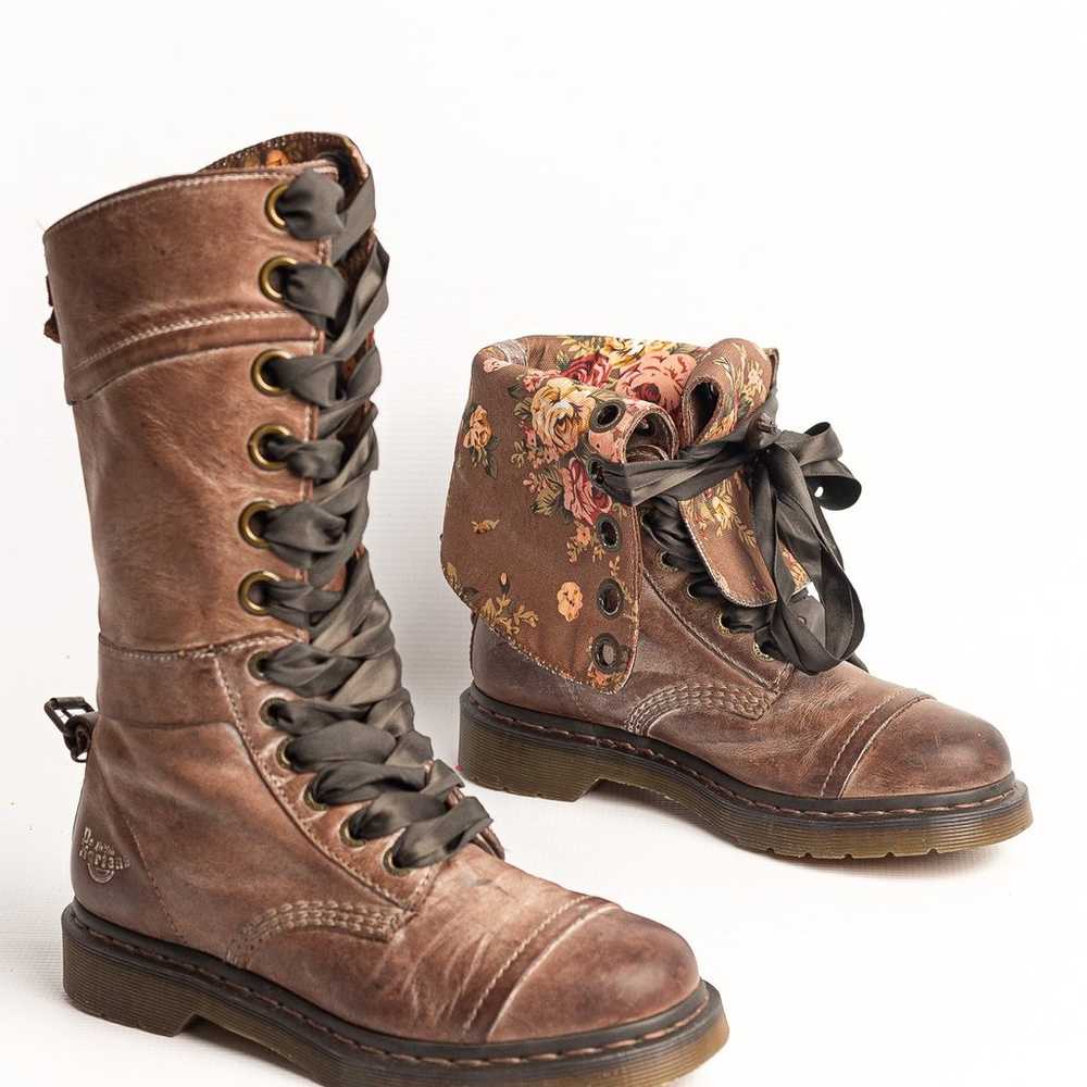 Dr Martens Triumph 1914 Combat Boot Womens 8 Dist… - image 4