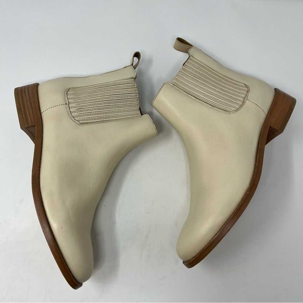 NEW Thursday Boot Dreamer Chelsea Bootie Beige Le… - image 8