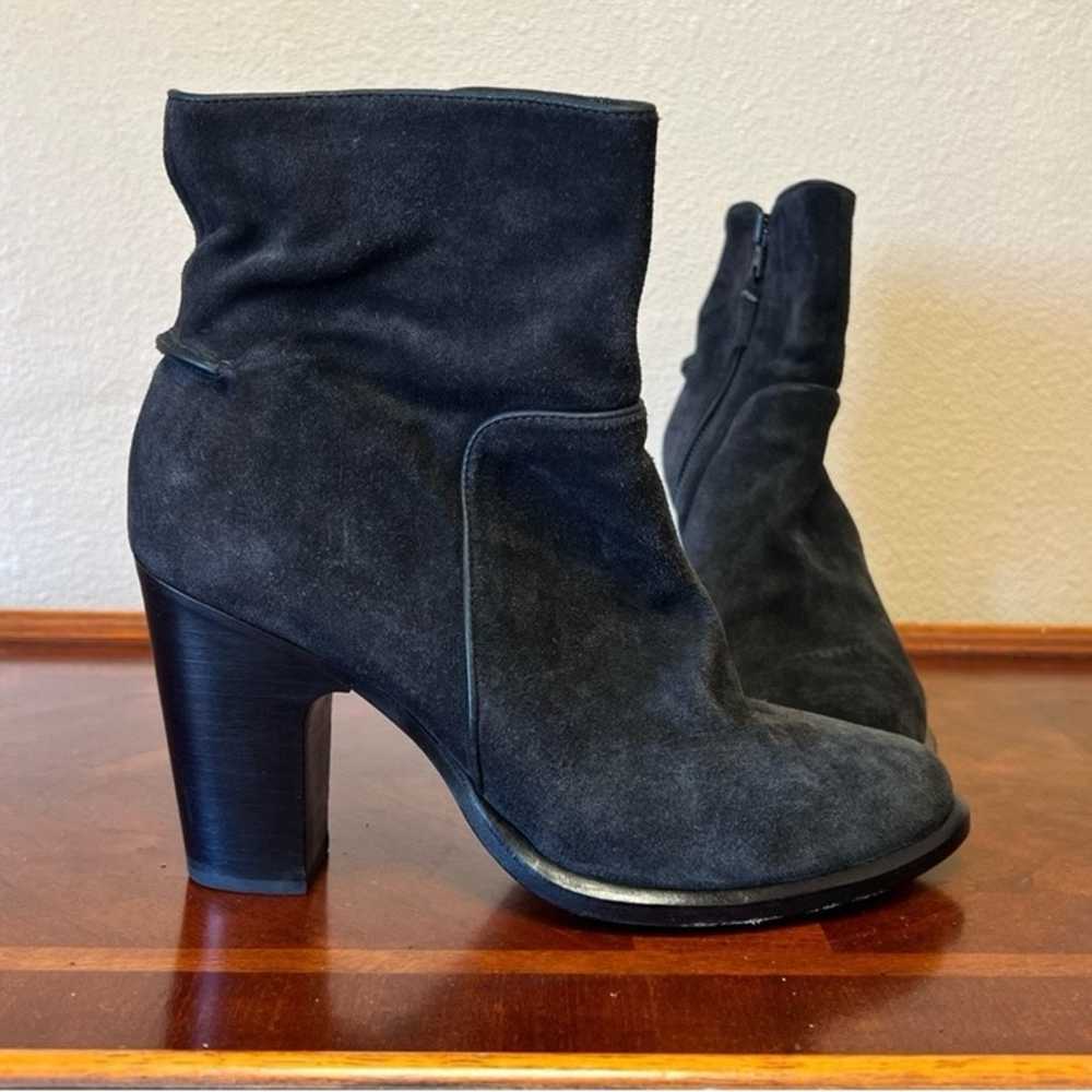 Rag & Bone Suede Black Booties Size 7.5 - image 1