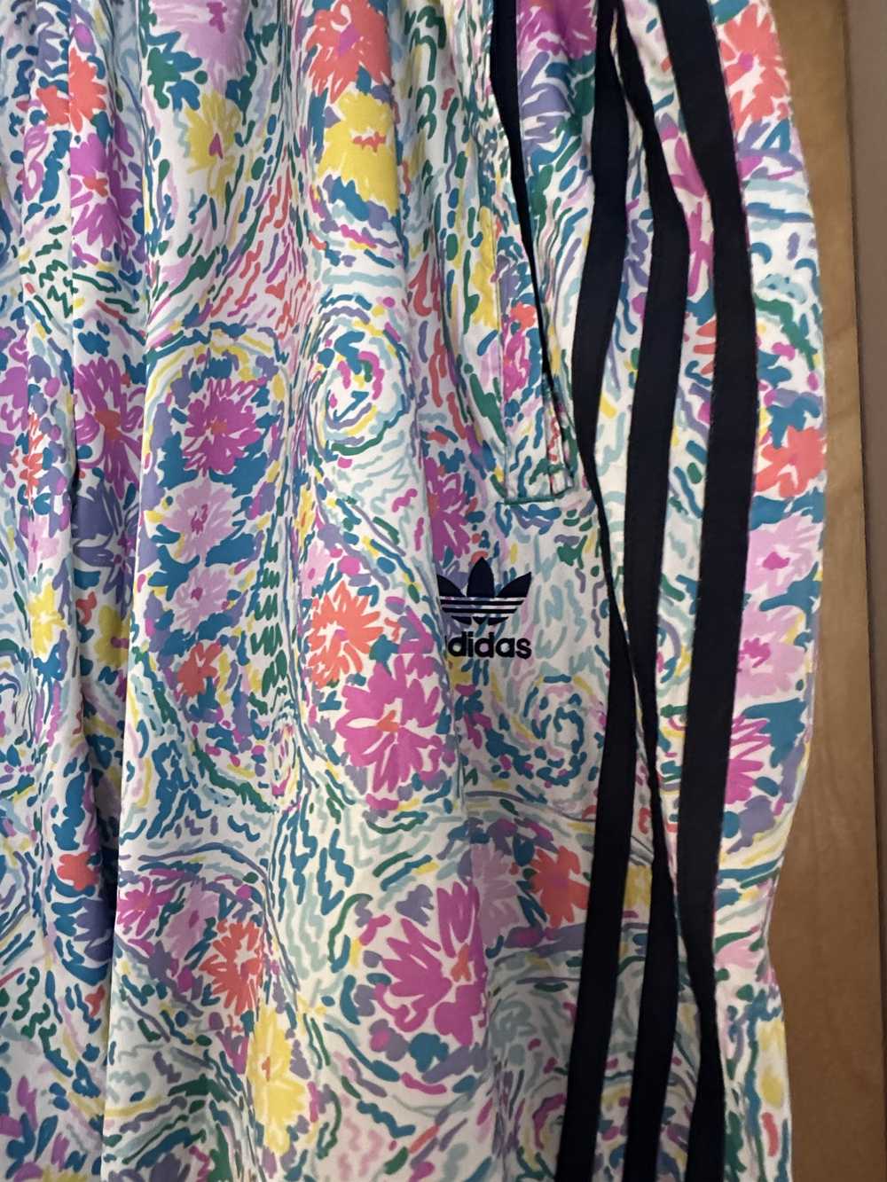 Adidas × Noah Noah x Adidas Floral Trackpants - image 2