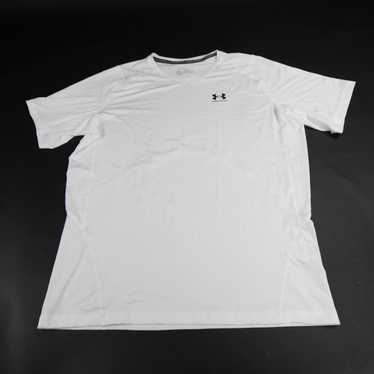 Under Armour HeatGear Compression Top Men's White… - image 1