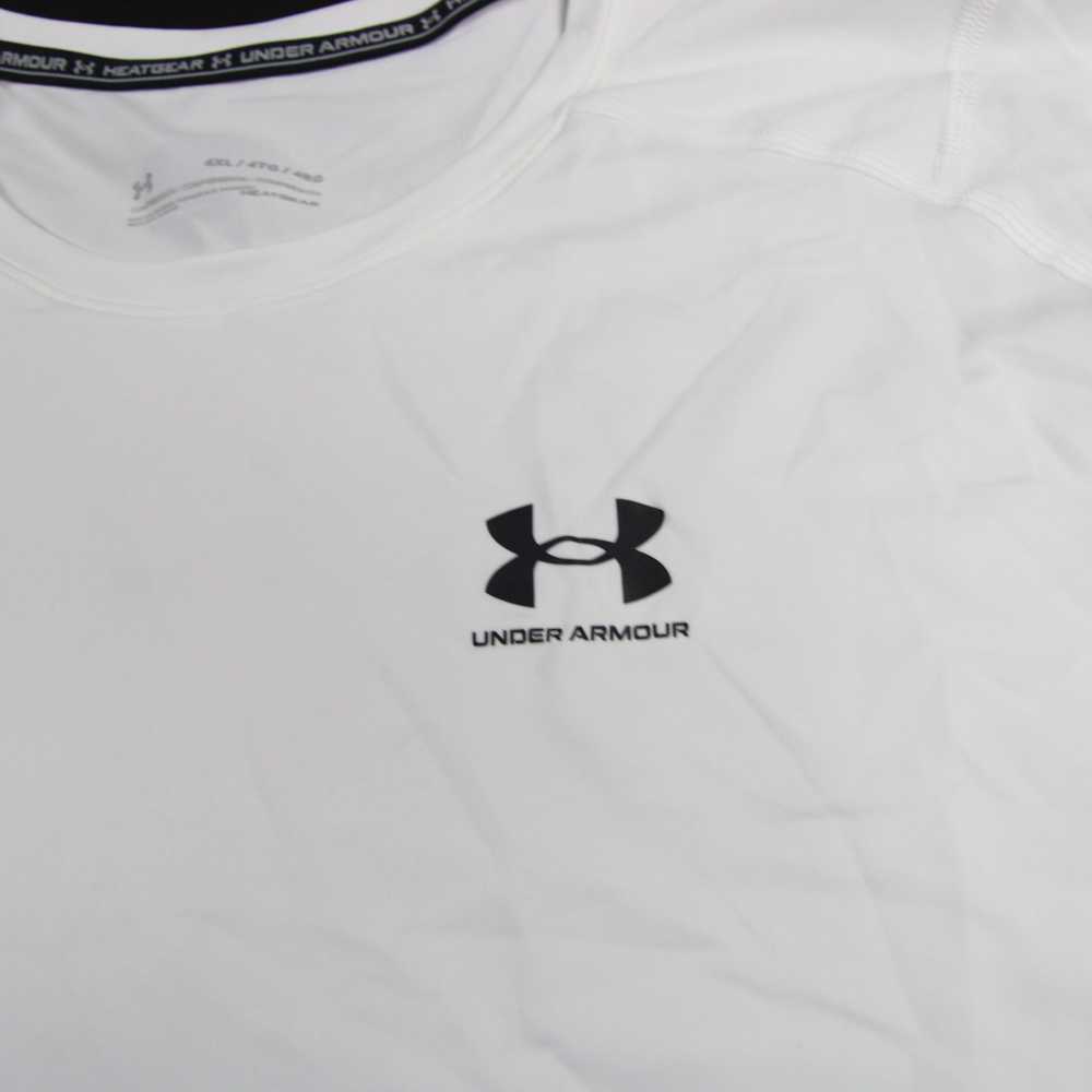 Under Armour HeatGear Compression Top Men's White… - image 2