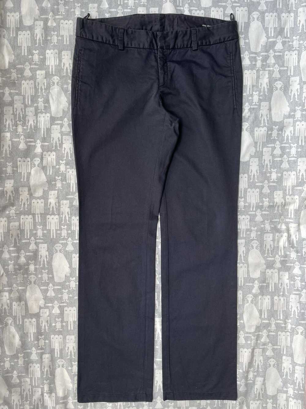 Miu Miu × Prada Miu Miu 2000's Vintage Bootcut Co… - image 1