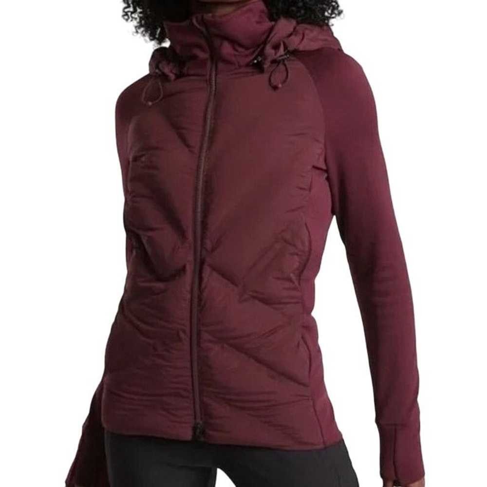 Athleta Athleta Inlet Jacket Goose Down Zip Up Ho… - image 1