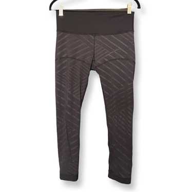 Lululemon Lululemon Athletica Black Cropped Strip… - image 1