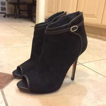 Marciano Peep-Toe Bootie