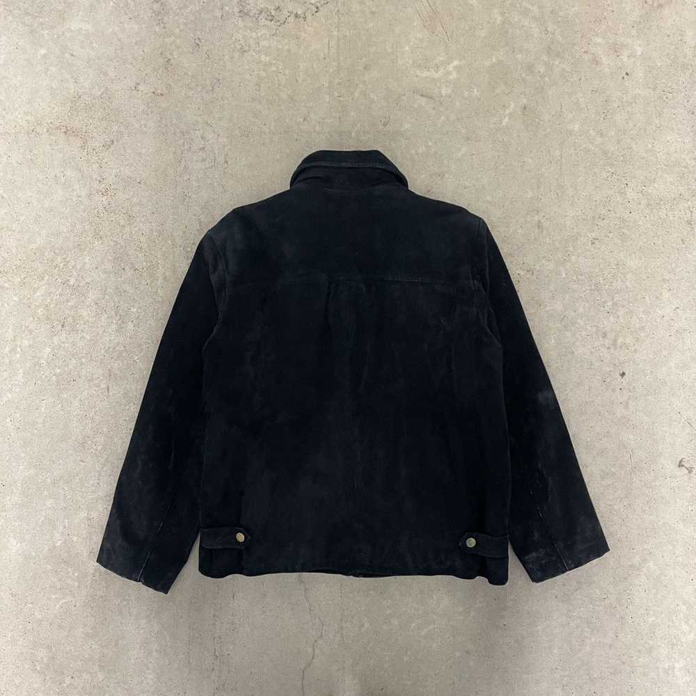 Vintage Vintage Black Suede Jacket - image 2