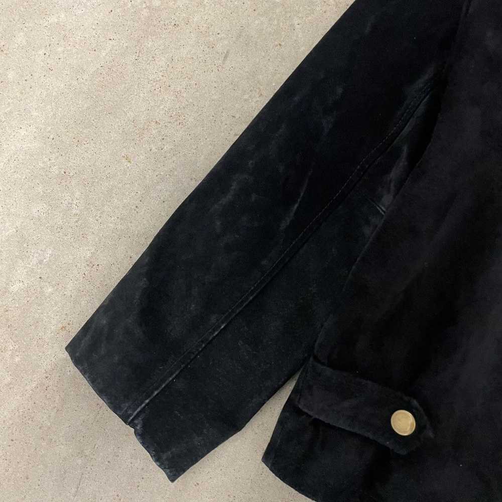 Vintage Vintage Black Suede Jacket - image 5