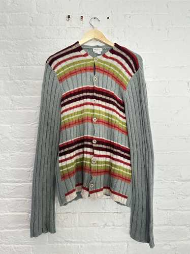 Dries Van Noten Dries Van Noten Striped Knit Cardi