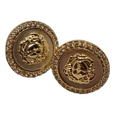 Versace Yellow gold earrings