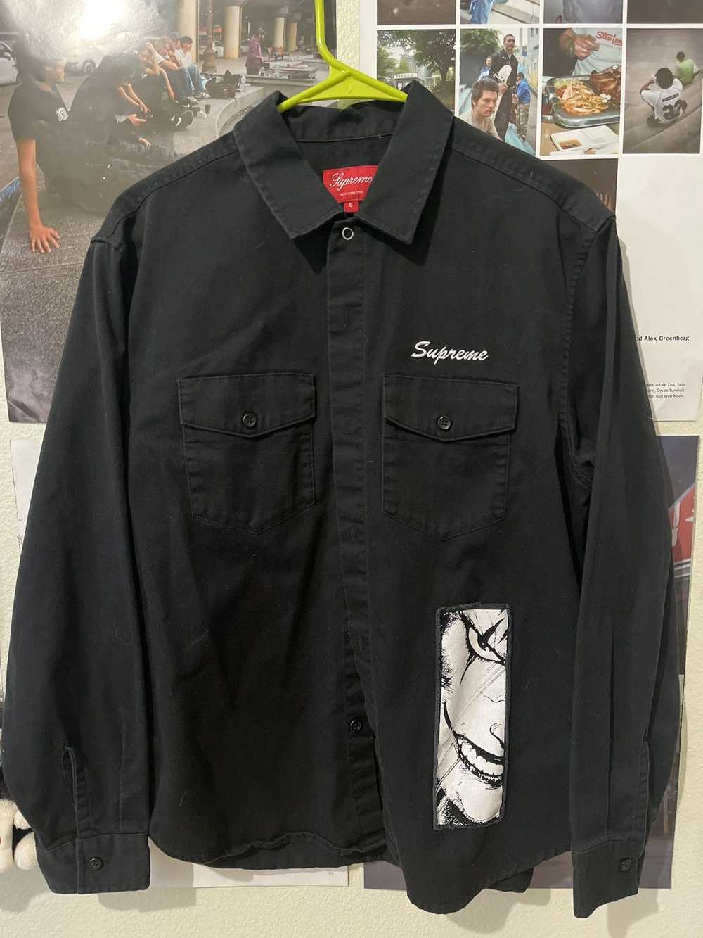 Supreme Supreme X The Crow Work Shirt - image 1